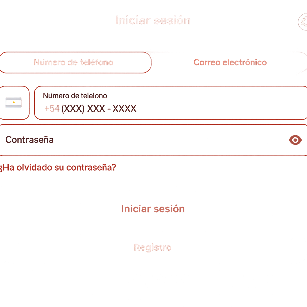Pantalla de inicio de sesión en CapoCasino